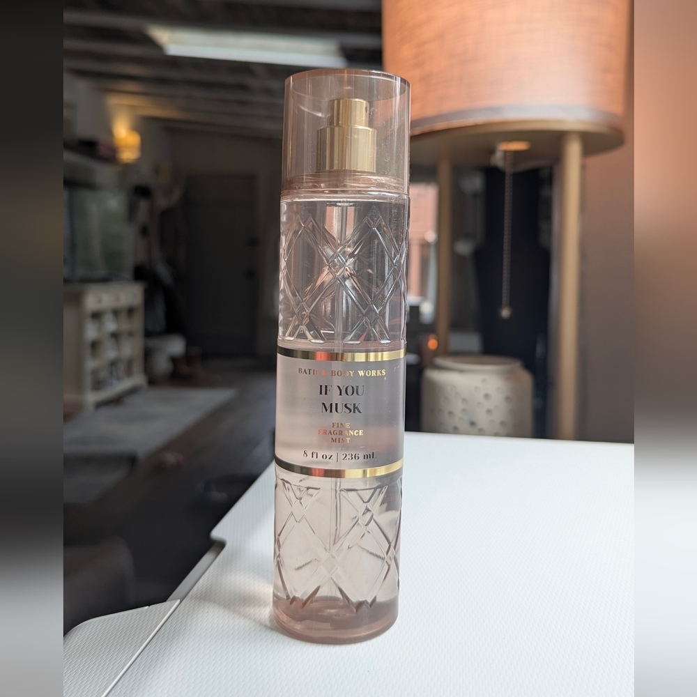 Bath & Body Works If You Musk Fine Fragrance Mist - Clear & Gold Accents
